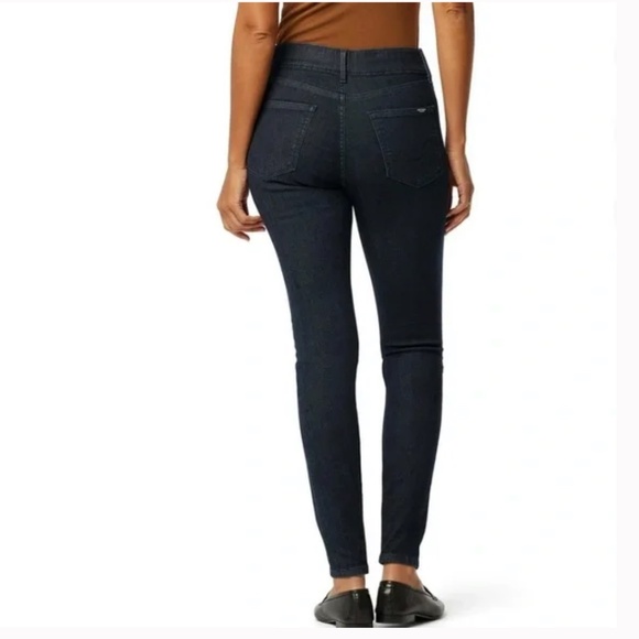 Levi Strauss Signature Women's Shaping Perfect Pull On Skinny Jeans, Blue, 6 - Picture 3 of 5